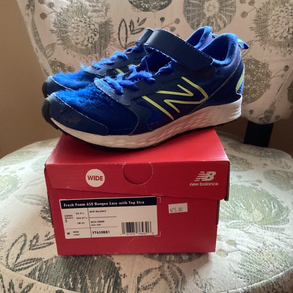 New Balance Fresh Foam 650 Sneakers - Youth Size 5 (wide) - Picture 1 of 6